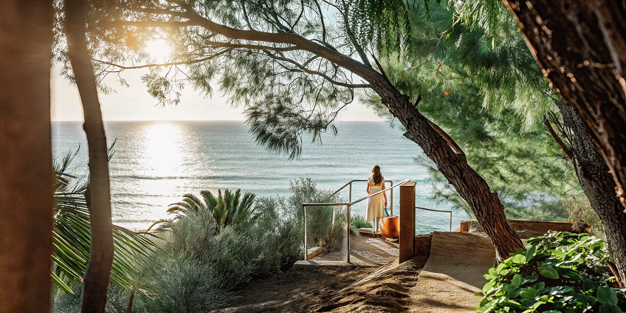 California wedding officiant overlooking the Pacific Ocean.