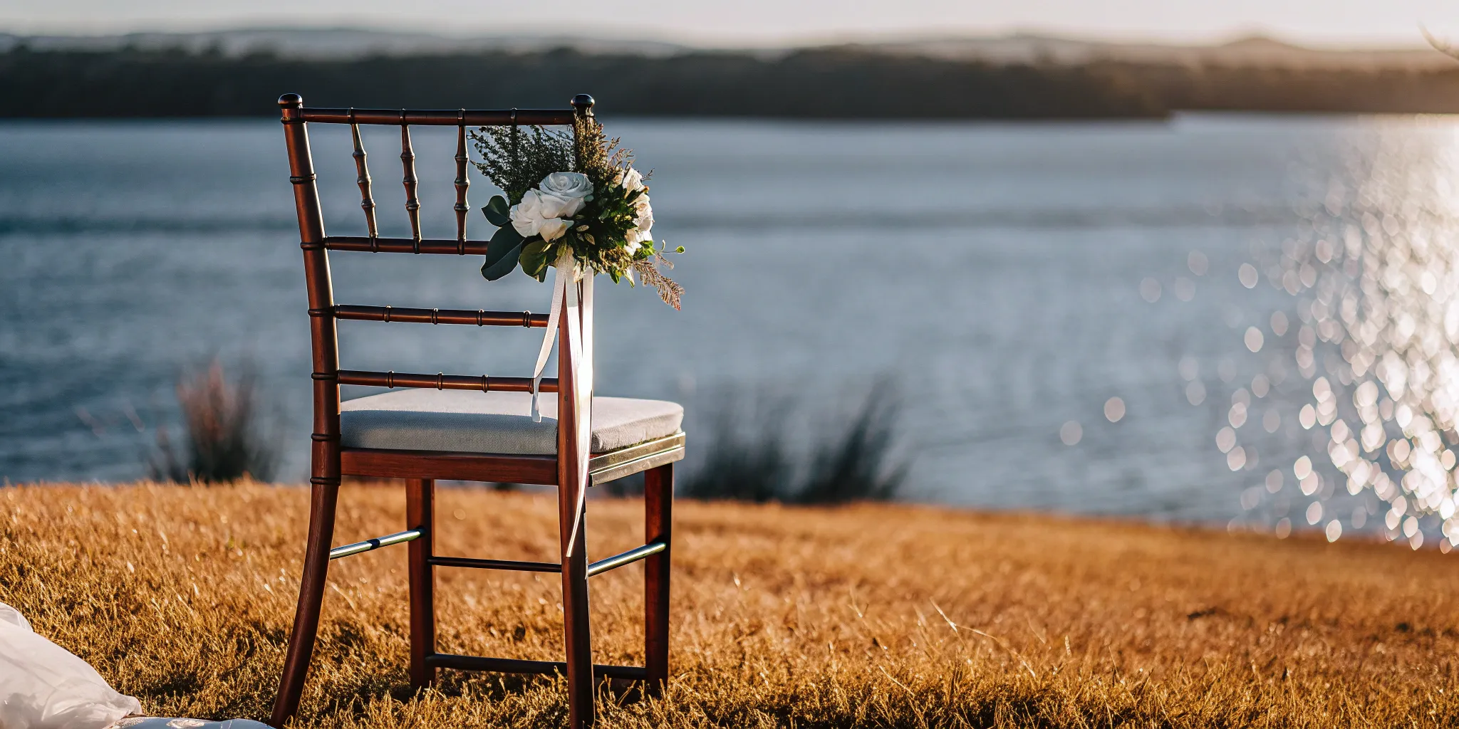 Ohio minister license: Wedding ceremony by the lake.
